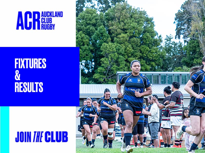 Fixtures & Results | Auckland RFU