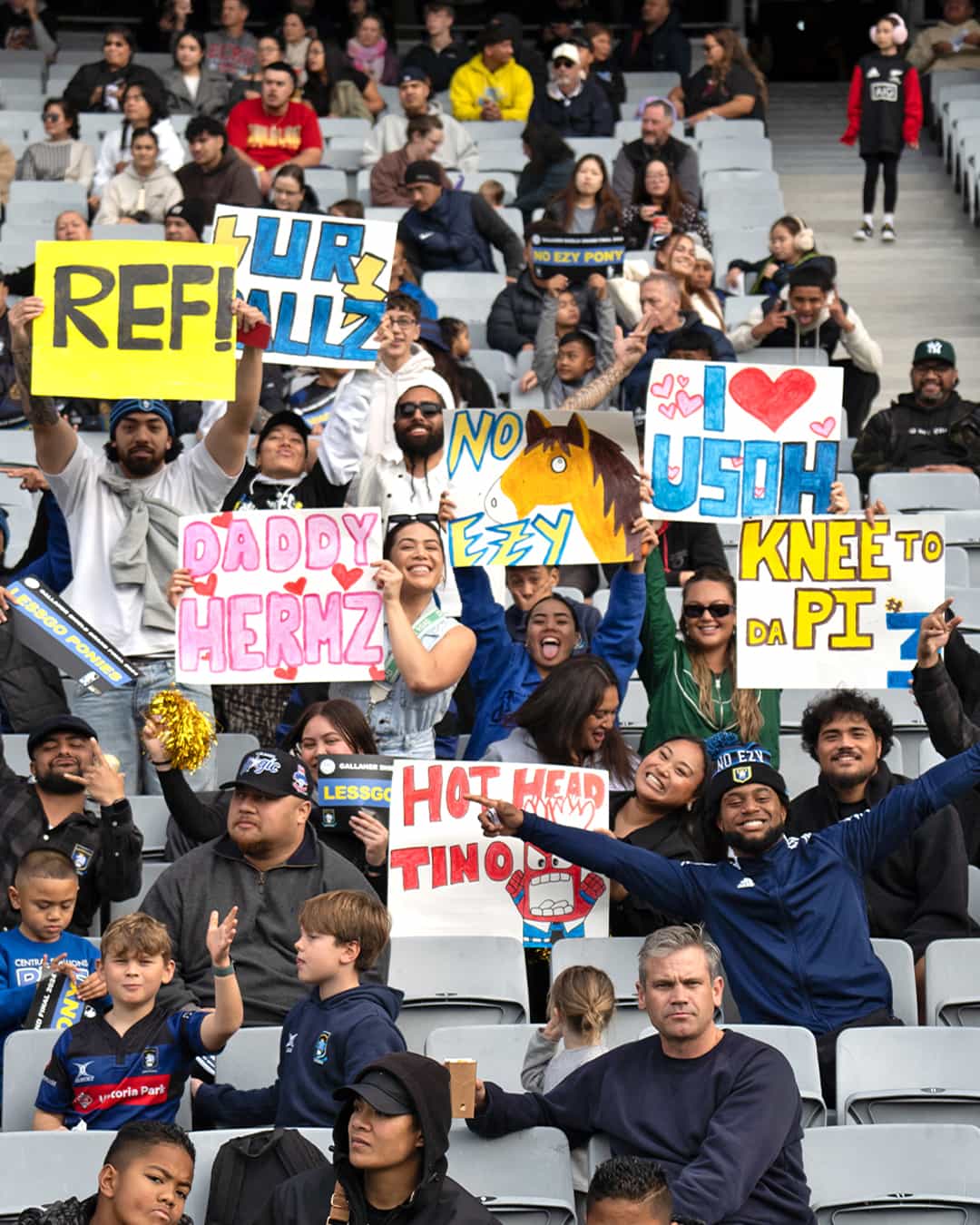 The new change is expected to see more hearty fans such as this.